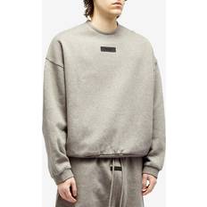 Fear of God Fear of God ESSENTIALS Men's Spring Tab Detail Sweatshirt Dark Heather Oatmeal