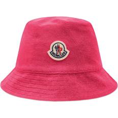 Moncler Hatte Moncler Vendbar Bomuldshåndklædeplaid Dame - Lyserød