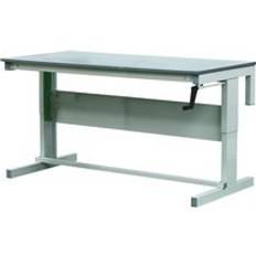 DIY Accessories Premier Premier Cantilever Adjustable-Height Workbench with MFC Worktop 730-950 x 500 x 750mm 200kg Capacity