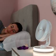 InnovaGoods Ventilatorer InnovaGoods Genopladelig Skrivebordsventilator Ø6,6'' 4000 mAh