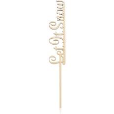 Festive Reed Stick Let it Snow