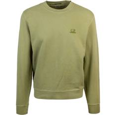 C.P. Company Vaatteet C.P. Company Diagonal Fleece Crew Sweat - Green Olive