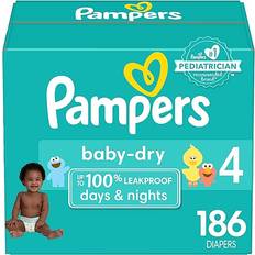 Pampers baby dry 4 Pampers Baby Dry Diapers Size 4 10-16kg 186pcs