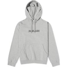 Napapijri B-Box Logo Hoodie - Medium Grey Melange