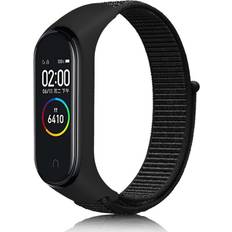 Xiaomi Xiaomi Mi Band 6 Nylon Weave Watch Bands Solid Black
