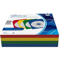 Porta CD e Vinili MediaRange MediaRange CD-paper color -(100pcs)