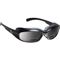 Oval Reading Glasses Fast Runner View Gray Plus 1.50 Reader Sunglasses