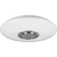 Taklampor med högtalare Trio Lighting Musica White Takplafond ∅ 41cm