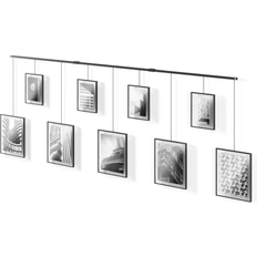 9 Exhibit Gallery Frames Black