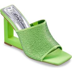 Green Heeled Sandals Women's Lady Couture Fuego Wedge Sandals