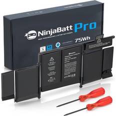 Batteries & Chargers kolitt NinjaBatt Battery A1502 A1582 for Apple MacBook Pro Retina 13 A1493 [Early 2015, Mid 2014, Late 2013] High Performance [75Wh/11.42V]