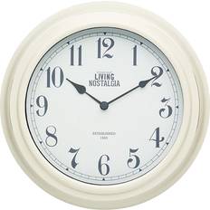 KitchenCraft Nostalgia Cream Wall Clock