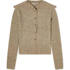 Acne Studios Koftor Acne Studios Women's Kalix Knit Cardigan Clay Beige