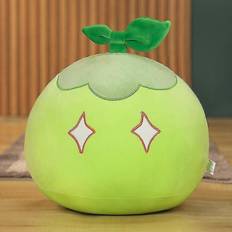 HKHBJS Genshin Impact Slime Plush Toy Embroidery Round Ball Plush Doll Pillow Kawaii Stuffed Plush Cushion Gift For Kids Children Girl