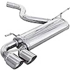 Avgassystem Inoxcar Inoxcar BMF21.01.RA 100% INOX sportavgaser BMW 1-serien F21 3-dörrar 2.0 Turbo 125i 218HP 2013-2 x 80 mm racing