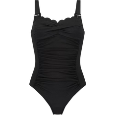 Damen - Polyamid Badeanzüge Hunkemöller Scallop Swimsuit - Nero