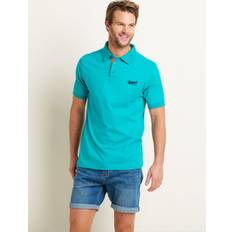 Turquoise Polo Shirts Brakeburn Heritage Polo Turquoise