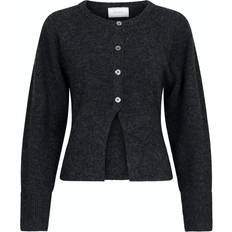 Neo Noir Rex Knit Blouse - Anthracite