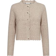 Co'Couture Pointellecc Cardigan - Bone