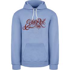 Ecko Unltd Ecko Unltd. Long Sleeve Pullover Blue Womens Scarlett Hoodie EFM04804 VISTA Cotton