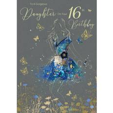 Cherry Orchard Amazing Beautiful Daughter 16th Milestone Age 16 Birthday Greeting Card