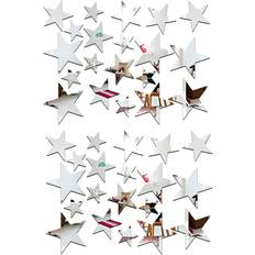 Tlily 3D Sticker, 40 Sticker Surface Wall Decor