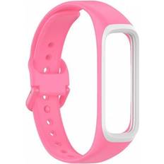 HKHBJS Bicolor Pink Watch Band Strap For Samsung Galaxy Fit 2 Sm-r220