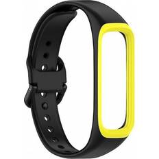 HKHBJS Two-tone Black Band Strap For Samsung Galaxy Fit 2