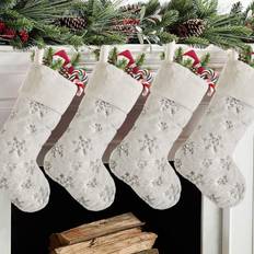 Silver Stockings Tianci 4 Pack 19 Stocking