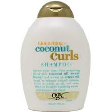 OGX Quenching + Coconut Curl-Defining Shampoo Hydrating Curly Hair Shampoo Coconut Oil