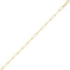 Sterling Silver Rectangular Chain Bracelet