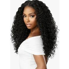 Gold Wigs Sensationnel Bare Lace 13x6 Wigs Unit 2 Lacefrontal Glueless Synthetic 180 Degree Prepluced Hairline