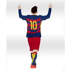 WHIBOS Messi Lionel Messi Celebration 16x20 Print Poster