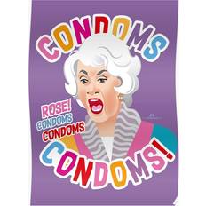 Pink Posters WHIBOS Condoms, 16x20 Print Poster