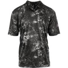 Polo Shirts Burnside Men Collection Golf Polo BLACK TIE DYE