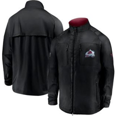 NHL Jackets & Sweaters Fanatics Men's Black Colorado Avalanche Authentic Pro Locker Room Rink Raglan Full-Zip Jacket Black