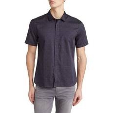 John Varvatos Loren Floral Short Sleeve Button-up Shirt