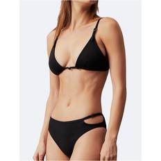 Calvin Klein Bikinis Calvin Klein Women's Micro Belt Bikini Bottom Black