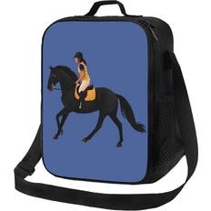 BearLad Kids Lunch Bag Zoe And Raven From Free Rein Equine Rampaige Insulated Tote Box