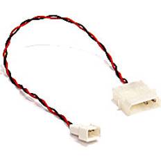 Computer Spare Parts SuperMicro CBL0065L Fan Power Adapter Cord-4-pin to 3-pin-Pb-free-Red