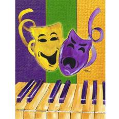 PatioPlus 15 Mardi Gras Flag, Garden