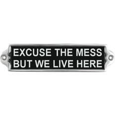 Wall Decor on sale Happy Larry Excuse the Mess Wall Decor