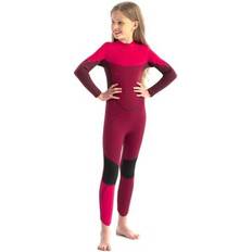 Kids Boston 3/2mm Neoprene Wetsuit Hot Pink