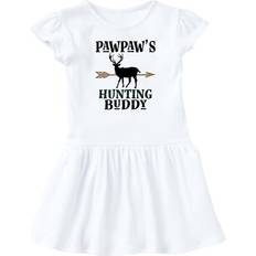 Dresses Inktastic Pawpaw Hunting Buddy Bow Hunter Girls Baby Dress