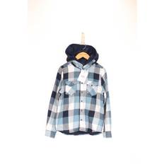 Polarn O. Pyret Boys Jackets Polarn O. Pyret Kids Hooded Jacket Blue 8-9y x 134