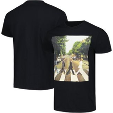 Mens The Beatles Abby Road Fashion T Shirts - Black