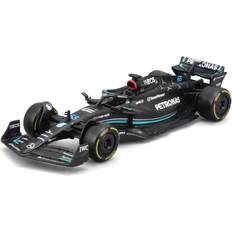 Modellismo BBurago Modellino auto mercedes amg russell #63 f1