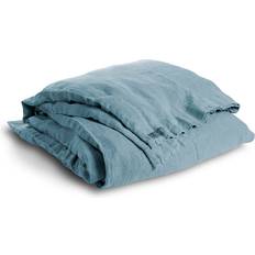 Blåa - Linne Påslakan Lovely Linen 240x220 Påslakan Blå