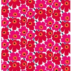 Marimekko Pieni Unikko Fabrics Red