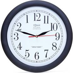 Clocks TOBAR Reverse Back To Front Alice In Wonderland Wall Clock